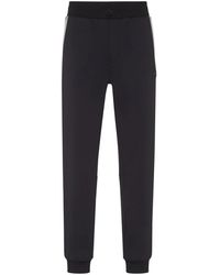 Philipp Plein - Fitness ,Zwart ,Polyester Joggingbroek - Lyst