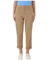 Dondup - Cropped trousers - Lyst