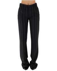Alessandra Rich - Wide Trousers - Lyst