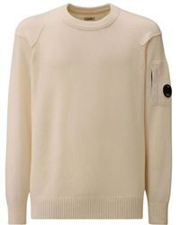 C.P. Company - Round-Neck Knitwear - Lyst