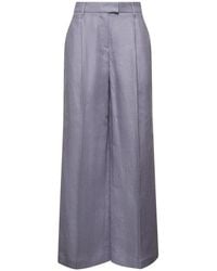 Brunello Cucinelli - Wide Trousers - Lyst