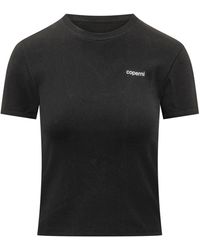 Coperni - Tops ,Zwart ,Katoen Baby Tee - Lyst
