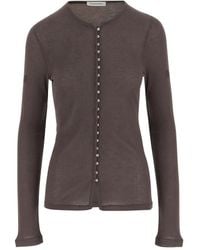 By Malene Birger - Truien & Vesten ,Bruin ,Wol Cardigan - Lyst