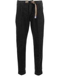 White Sand - Slim-Fit Trousers - Lyst