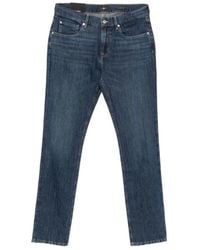 7 For All Mankind - Straight Fit Jeans - Lyst
