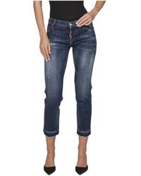 DSquared² - Cropped Jeans - Lyst