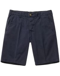 Blauer - Korte Broeken ,Blauw ,Katoen Blauwe Bermuda Shorts - Lyst