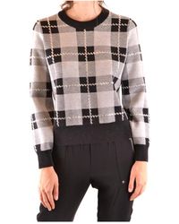 Michael Kors - Gebreide Kleding Met Ruitpatroon - Lyst