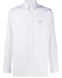 Hackett - Button-Down Logo Overhemd - Lyst