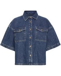 Ichi - Denim Shirts - Lyst