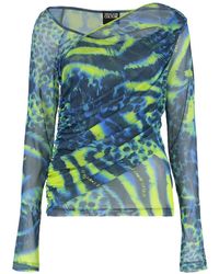 Versace Jeans Couture - Tüll-Top - Lyst