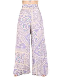 ALESSIA SANTI - Wide Trousers - Lyst