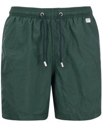 Mc2 Saint Barth - Leichte beach boxer shorts aus schnelltrocknendem stoff - Lyst