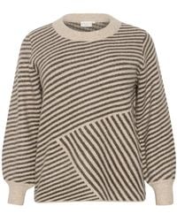 Kaffe - Round-Neck Knitwear - Lyst