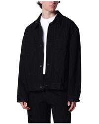 Studio Nicholson - Nyle Crinkle Denim Jacket - Lyst
