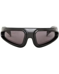 Rick Owens - Shiny ryder sonnenbrille - Lyst