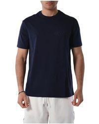 Armani Exchange - Baumwoll-t-shirt mit logo - Lyst