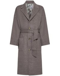 Etro - Belted Coats - Lyst