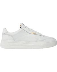 BOSS - Boss sneakers uomo brandizzate in pelle modello baltimore_tenn 50502893 colore bianco - Lyst