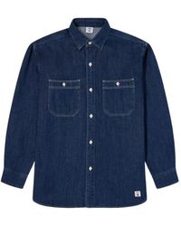 Edwin - Denim Shirts - Lyst