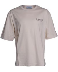 Laneus - Oversized Jersey T-Shirt - Lyst