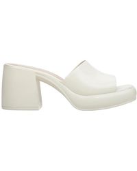 ESTRO - Hell slip on plateau high heel mules er00112881 - Lyst