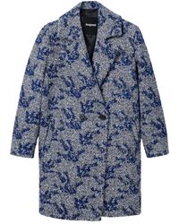 Desigual - Double-Breasted Coats - Lyst