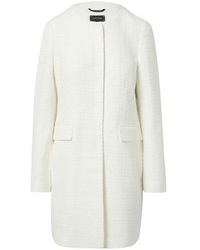 Comma, - Strukturierter tweed-blazer - Lyst