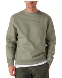 Tommy Hilfiger - Rundhals-sweatshirt regular fit flag design,crewneck sweatshirt - Lyst