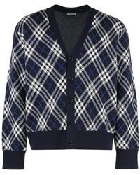 Burberry - Truien & Vesten ,Blauw ,Truien - Lyst