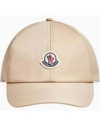 Moncler - Accessoires ,Katoen Baseballpet - Lyst
