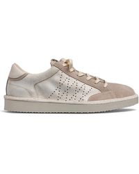 Pànchic - Schnürschuhe Mit Elfenbeinfarbenem Obermaterial - Lyst