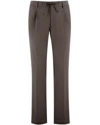 Berwich - Straight Trousers - Lyst