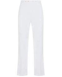 Elisabetta Franchi - Wide Trousers - Lyst