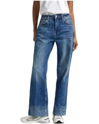 Pepe Jeans - Jeans > wide jeans - Lyst