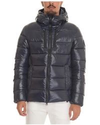 Save The Duck - Gewatteerde Hoodie Met Glanzende Afwerking - Lyst