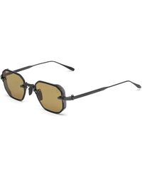 Akoni - Accessoires ,Zwart ,Nylon Juno-Two Zonnebrillen - Lyst