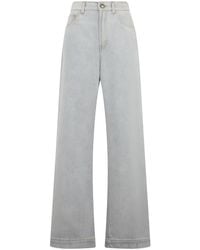 Moorer - Wide Jeans - Lyst