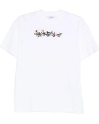 Off-White c/o Virgil Abloh - Bloemenlogo Crew Neck T-Shirt - Lyst