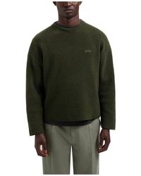 OLAF HUSSEIN - Round-Neck Knitwear - Lyst