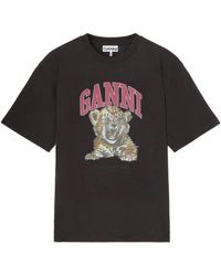 Ganni - T-Hemden - Lyst