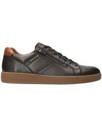 Mephisto - Brauner leder sneaker - Lyst