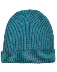 FILIPPO DE LAURENTIIS - Accessoires ,Blauw ,Wol Wollen Hoed - Lyst