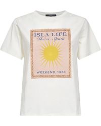 Weekend by Maxmara - Tops ,Katoen Max Mara Weekend T-Shirts En Polo's - Lyst