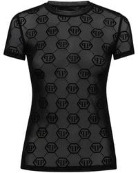 Philipp Plein - Camiseta con monograma - Lyst