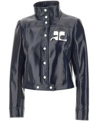 Courreges - Reedition Vinyl Jas - Lyst