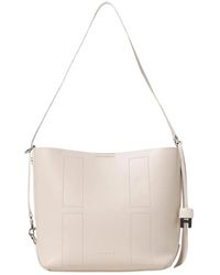 Hogan - Weiße Schultertasche Mit Reißverschluss - Lyst