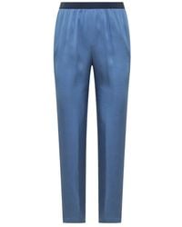 Semicouture - Broeken ,Blauw ,Philipp Broek - Lyst