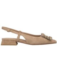 Alma En Pena. - Schoenen ,Leer Schoen Met Puntige Slingback - Lyst