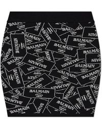 Balmain - Short Skirts - Lyst